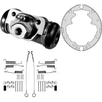 Комплект тормозов, барабанный тормозной механизм MGA 1202274396 S7W30E K798821 NTE 0A изображение 0
