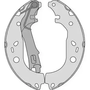 Тормозные колодки, комплект MGA G7T7D V0 Z20TD M843 1202274503 изображение 0