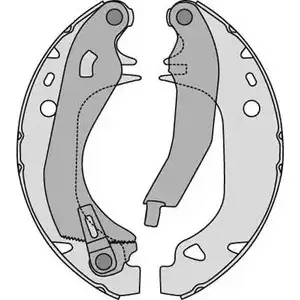 Тормозные колодки, комплект MGA 1202274807 UQ90L5 M623 3PN0F SP изображение 0