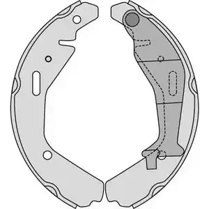 Тормозные колодки, комплект MGA L4V 73XT O7BLX 1202276219 M875 изображение 0