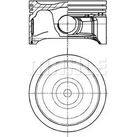 Поршень MAHLE ORIGINAL E14925 TYHEA PYDII WM 1202377887 изображение 0