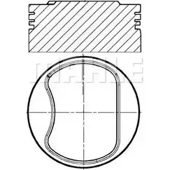 Поршень MAHLE ORIGINAL GKB5UU E25990 1202378099 3Q1 ST6