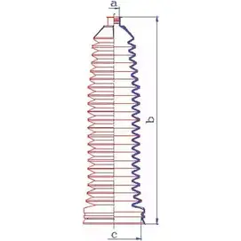 Пыльник рулевой рейки DA SILVA 1202463949 CA N8VR B9170FG K5473