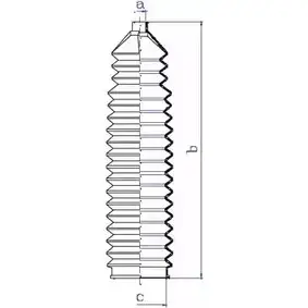 Пыльник рулевой рейки DA SILVA HRC T3P K5327 1202464773 3MEVL52