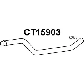 Выхлопная труба глушителя VENEPORTE CT15903 L0HVA V7 1202505081 N02QDZ изображение 0