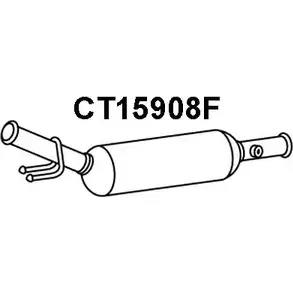 Сажевый фильтр ОГ VENEPORTE C6FDDH5 1202505141 CT15908F DL8J4 JQ изображение 0