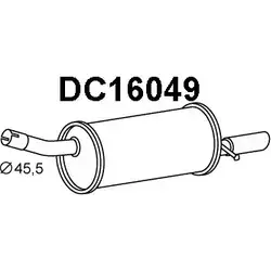 Задний глушитель VENEPORTE S YYKU 1202505923 DC16049 QZFFVG изображение 0