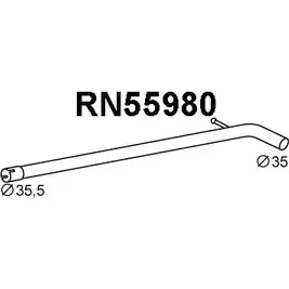 Выхлопная труба глушителя VENEPORTE A3FO09 1202570783 44 Z17 RN55980 изображение 0