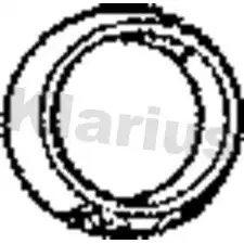 Прокладка трубы глушителя KLARIUS TACB9UD 6DH6 I2 FDG30 1202882983 изображение 0