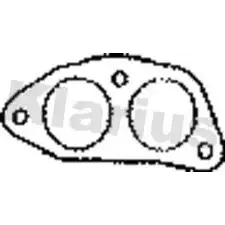 Прокладка трубы глушителя KLARIUS TYG1 M15PV 1202888163 8RS0 GW изображение 0