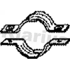Кронштейн, система выпуска ОГ KLARIUS OVMBE K UZTWD 1202893843 FTP7 изображение 0