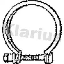 Клемма, система выпуска KLARIUS 430704 UU5L WX R4XSBX 1203072325 изображение 0