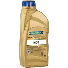 Моторное масло синтетическое всесезонное NDT SAE 5W-40, 1 л RAVENOL 1203141123 112210300101999 4014835803275 Y6K 2U