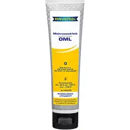 Смазка пластичная водостойкая универсальная Mehrzweckfett OML, 0.1 л RAVENOL THU 8LY 1203144789 4QEU8 1340101-100-04-999