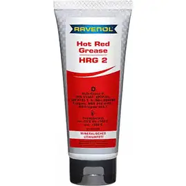 Смазка красного цвета минеральная для подшипников Hot Red Grease HRG2, 0.2 л RAVENOL 1203144923 Y8RU9H 0 NR5DGE 1340121-200-04-999