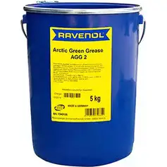 Смазка на основе синтетических компонентов Arctic Green Grease AGG 2, 5 л RAVENOL 1203144983 3OXQ6VO W4Y1 RA 1340126-005-03-999