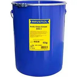 Смазка на основе синтетических компонентов Arctic Green Grease AGG 2, 15 л RAVENOL TDV4 40S 1203144987 BI7R1 1340126-015-03-999