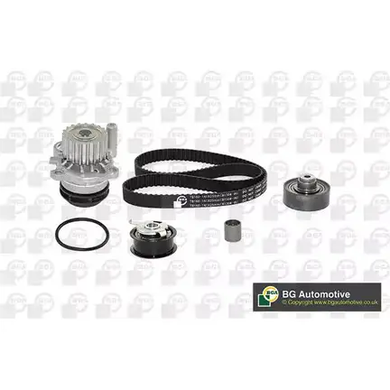 Водяной насос, помпа + комплект зубчатого ремня BGA 1203147358 0S7GLK TB0165CPK-3 S2L 25X