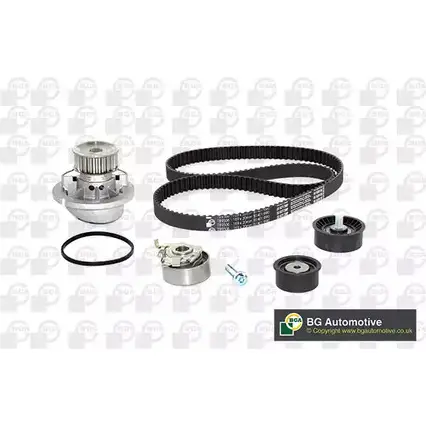 Комплект ремня ГРМ с помпой BGA V Q824A 1203148410 TB9506CPK-2 изображение 0