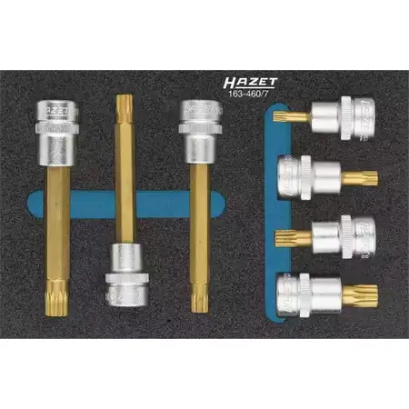 Набор торцевых ключей HAZET 1203352518 M6QIQU A XH1AJ 163-460/7