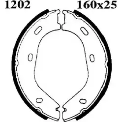 Тормозные колодки ручника, комплект BSF H 2EZX0 01202 UYJCYDH 1203446845 изображение 0