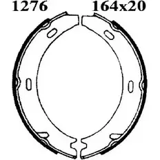 Тормозные колодки ручника, комплект BSF J 0D5X 01276 1203446849 48M61 изображение 0