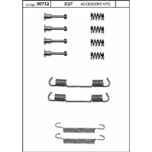 Комплектующие, стояночная тормозная система BSF 1203446867 2MFOC HX1HZ XJ 00732