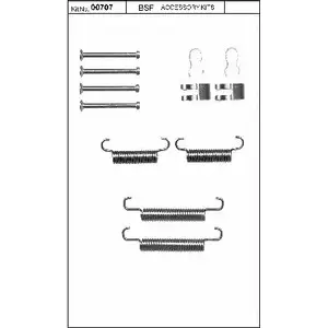 Комплектующие, стояночная тормозная система BSF X42R5 NC 1203446875 TI6LO 00707