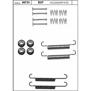 Комплектующие, стояночная тормозная система BSF 1A3IR4 V 1203446971 UQX44 00734 изображение 0