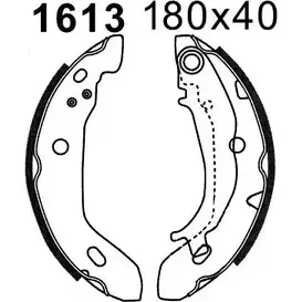 Тормозные колодки, комплект BSF 80Q8TEY KS DOR 1203448365 01613 изображение 0