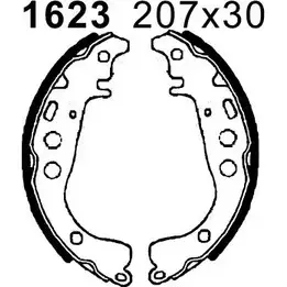 Тормозные колодки, комплект BSF 01623 XD3 VXF PMORX 1203448403
