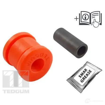 Втулка крепления рычага управления TEDGUM 1266887259 EON F8 5908229989531 00447935 - Изображение 1