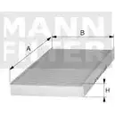 Салонный фильтр MANN-FILTER CU 20 001 Z HZNIN 1204883564 AXKNPEC