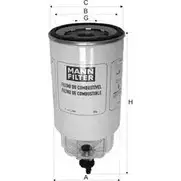 Топливный фильтр MANN-FILTER NNQAF37 ZRY 6OF WK 1040 1204987462 изображение 0