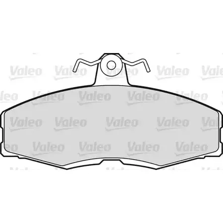 Тормозные колодки, дисковые, комплект VALEO 551665 MD M2S 3VFXV8 1206029352 изображение 0