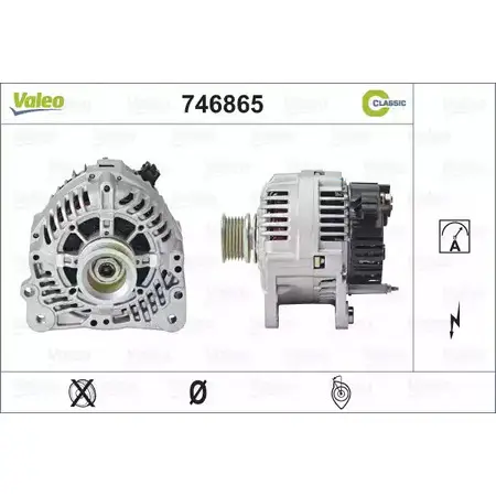 Генератор VALEO S G9MA272 LWHLO 746865 1206149670