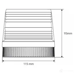 Вращающийся проблесковый маячок AMIO 1437295317 01276 VJ5EC M изображение 1