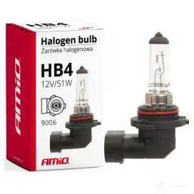 Лампа галогеновая HB4 CLEAR 9006 51 Вт 12 В AMIO S3IPZS F 1437295616 01480