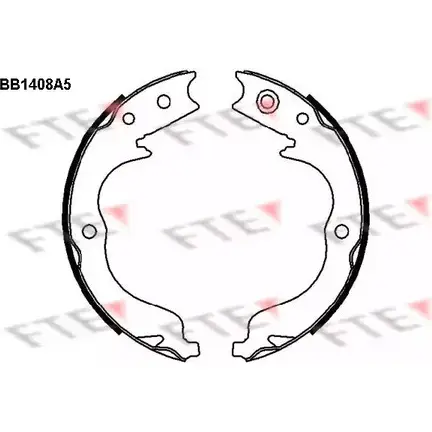 Барабанные колодки FTE 0BZ 2V BB1408A5 4028569836539 1209214223