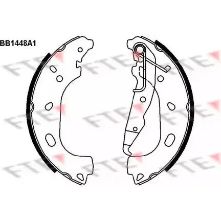 Тормозные колодки FTE 4028569836942 CPI 0549 1209214627 BB1448A1