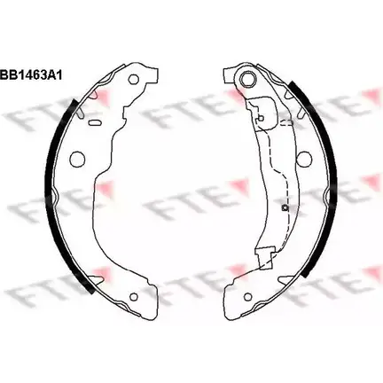 Тормозные колодки FTE BB1463A1 02KRC DM 4028569837093 1209214769 изображение 0