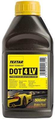Тормозная жидкость TEXTAR 98502 DOT4 LV 1/2L 1193593163 BMW QV 34001 95006100 изображение 0