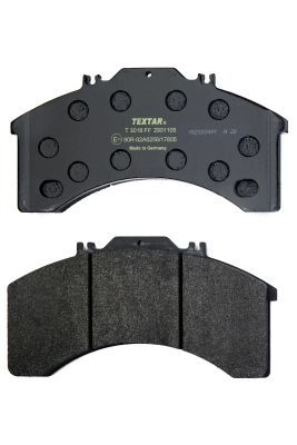 Тормозные колодки дисковые, комплект TEXTAR 2901105 29011 250 0 4 T3018 29011 512339 изображение 1