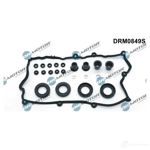 Прокладки клапанной крышки, комплект DR MOTOR AUTOMOTIVE 1437328291 drm0849s R4DW1 0