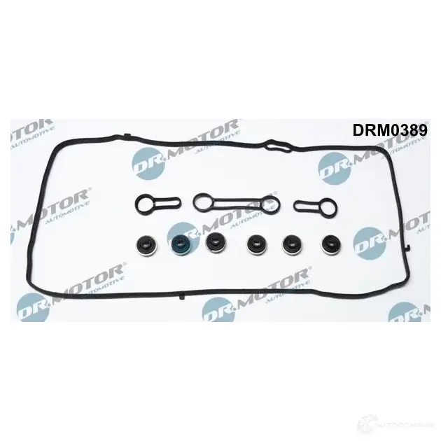 Прокладки клапанной крышки, комплект DR MOTOR AUTOMOTIVE drm0389 1437328319 DN 2B7 изображение 0