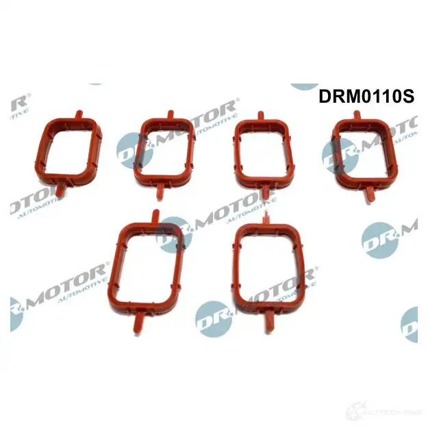 Прокладки впускного коллектора, комплект DR MOTOR AUTOMOTIVE drm0110s JP0 30HK 1437329813 изображение 0