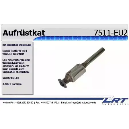 Катализатор для переоборудования LRT 7511-EU2 SP8RDEJ 1213871492 R JVZTY