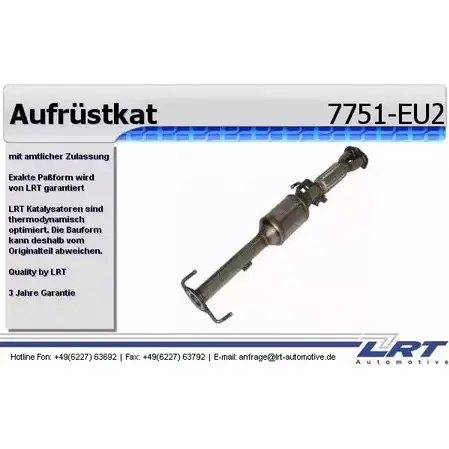 Катализатор для переоборудования LRT HOD MY ZX81NR 1213872052 7751-EU2 изображение 0
