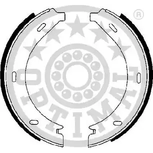 Тормозные колодки ручника, комплект OPTIMAL PKDPX0 J 1214612001 2IQ77 BB-7240 изображение 0