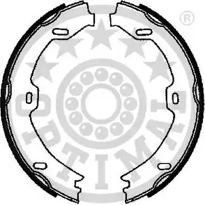 Тормозные колодки ручника, комплект OPTIMAL MGJ1O 1214612019 P 7DMVDF BB-7244 изображение 0